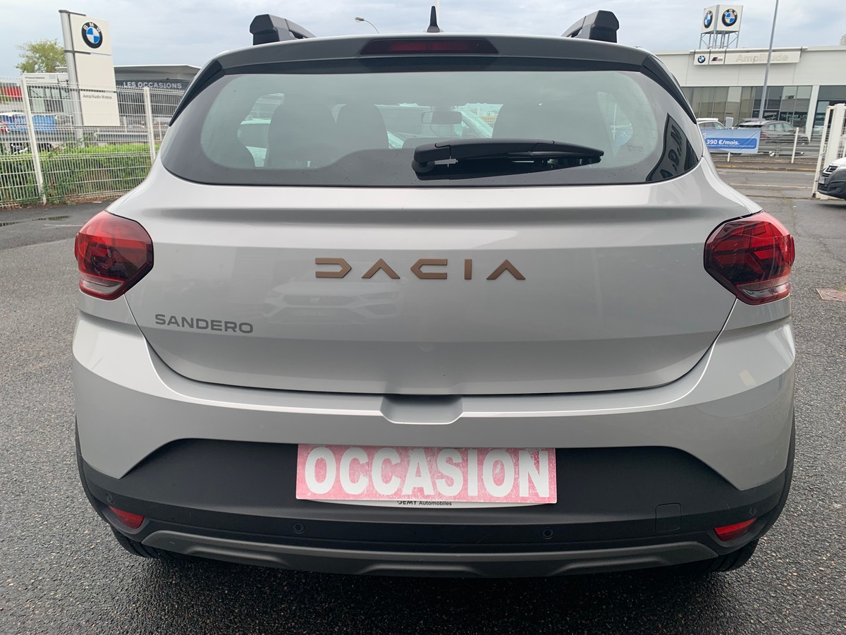 Dacia Sandero Stepway 90 ch | Extreme | Caméra | Régulateur | Intégration smartphone | Roue secours