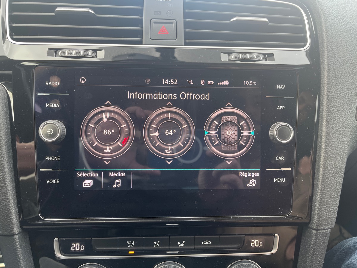 Volkswagen Golf VII 1.6 TDI 115ch Connect DSG7, Suivi complet VW, Régulateur Adaptatif, Sono HELIX