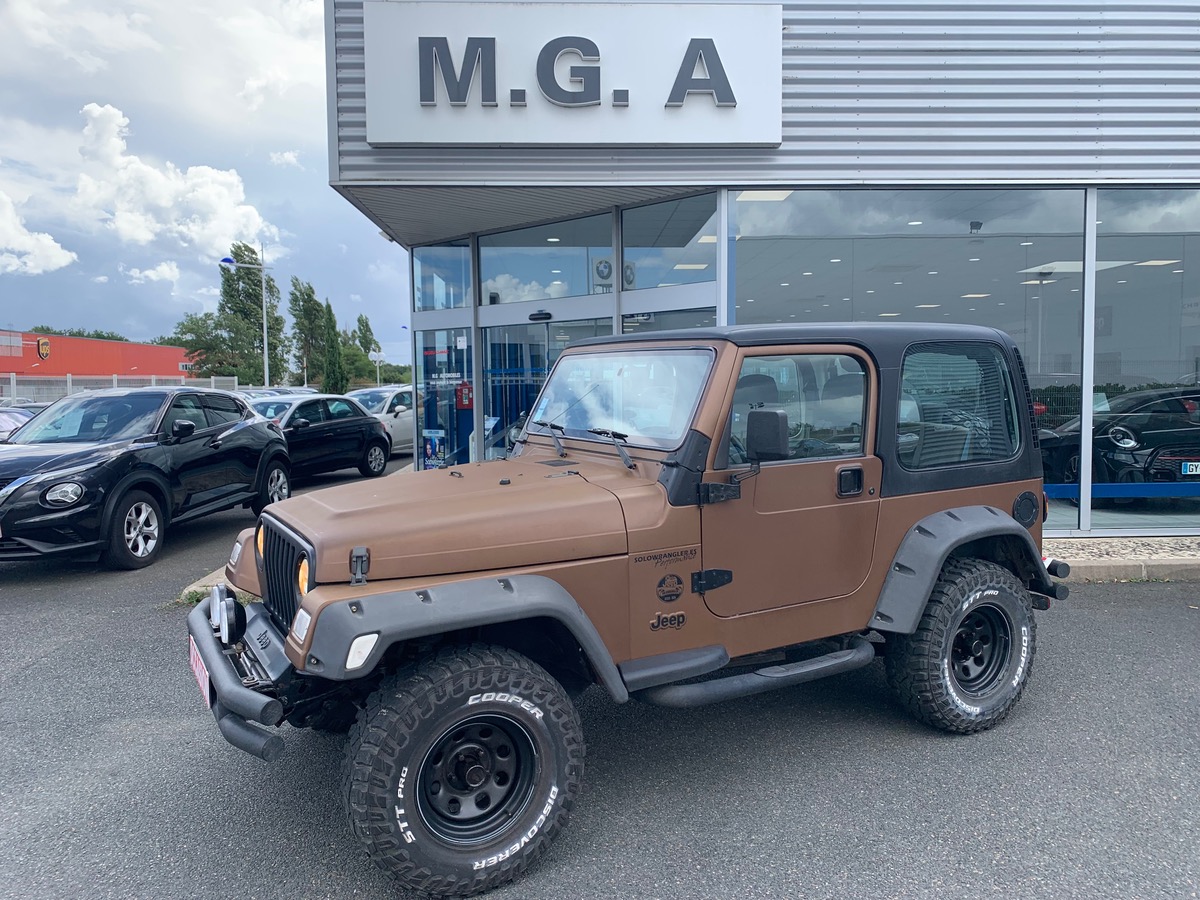 Jeep Wrangler 4WD | 177 ch | Reprogammation éthanol | Boite auto | Climatisation | Marchepieds