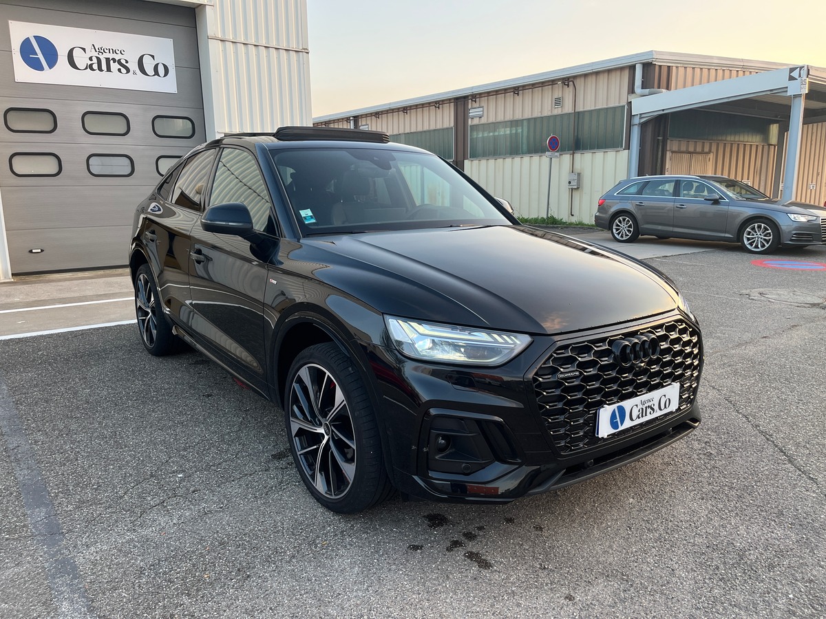 Audi Q5 Sportback 40 TDI 204ch QUATTRO S TRONIC 7 Sline, TOIT OUVRANT, SIEGES CHAUFFANT, MATRIX LED