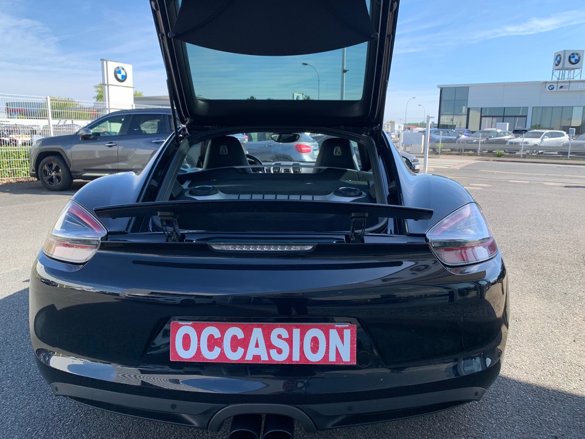 Porsche Cayman 981 | 275 ch | Jantes "911 Turbo" 20 pouces | Sièges chauffants | Assistance parking