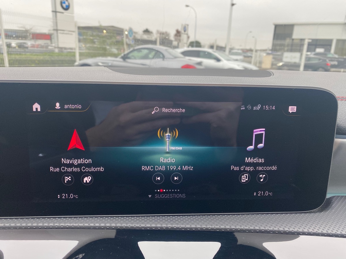 Mercedes-Benz CLA Shooting Brake 163 ch | AMG LINE | Pack premium plus | Avertisseur d'angle mort