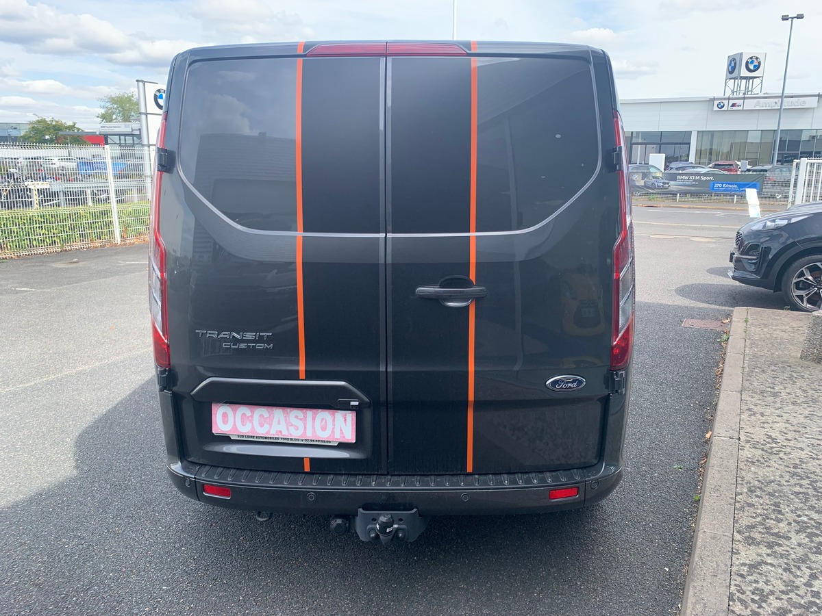Ford TRANSIT CUSTOM 170 ch | SPORT | 5 Places | L1H1 | Premiére MAIN | Caméra de recul | Attelage