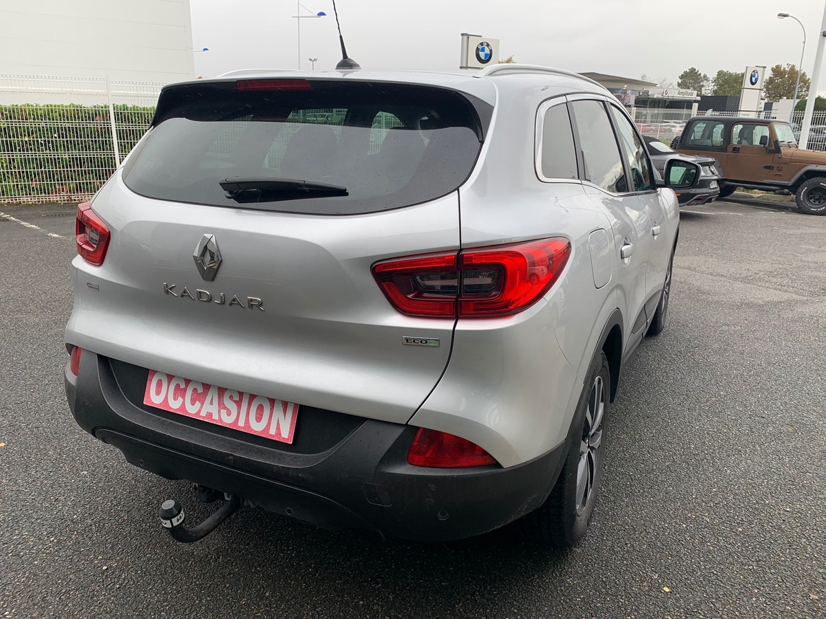 RENAULT Kadjar 110 ch | Business | Crochet d'attelage | Régulateur de vitesse | Radar avant arriére