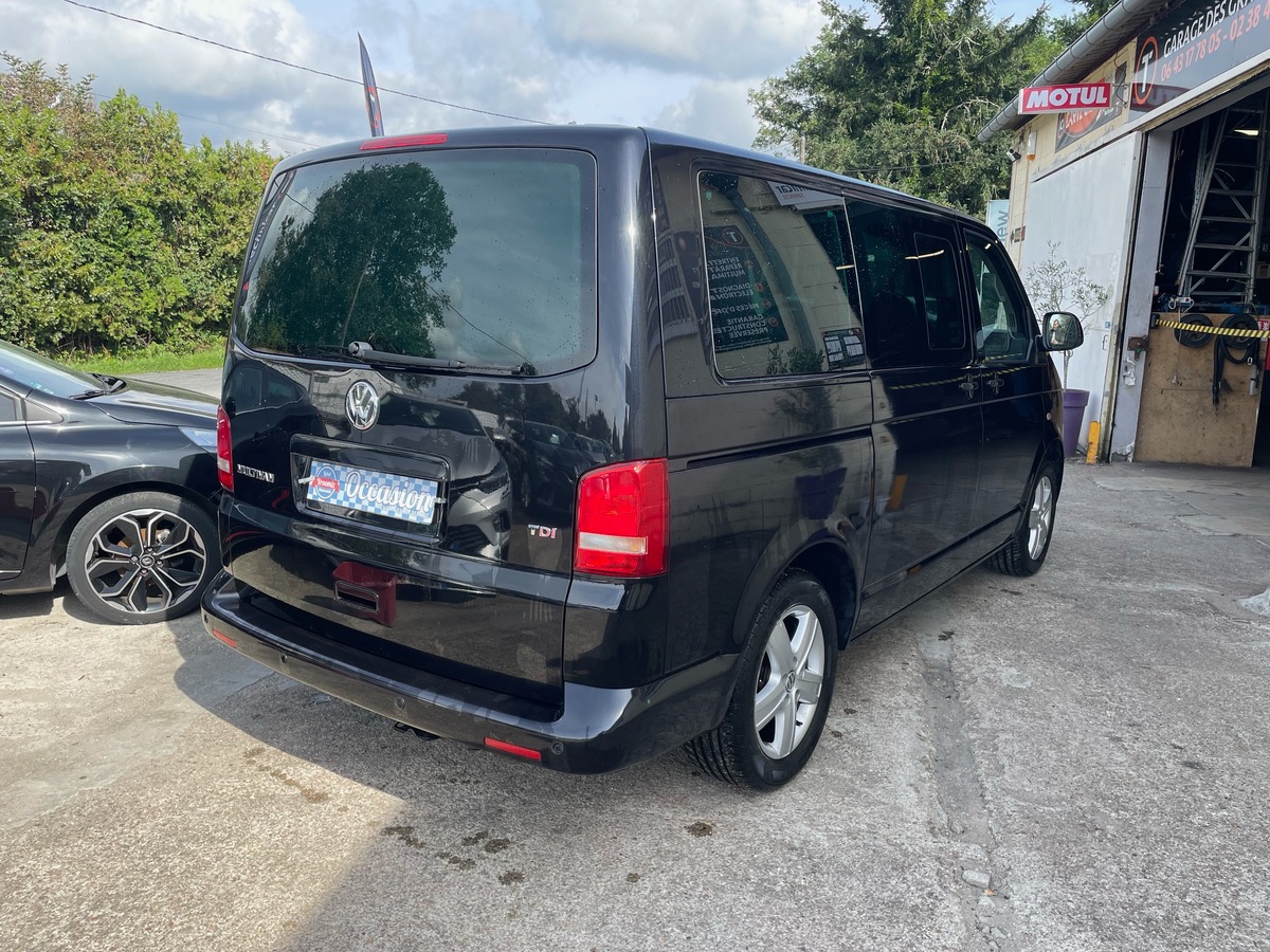 Volkswagen Multivan T5 2.0 TDI 180 Chx BVM 7 PLACES banquette modulable revisé garantie