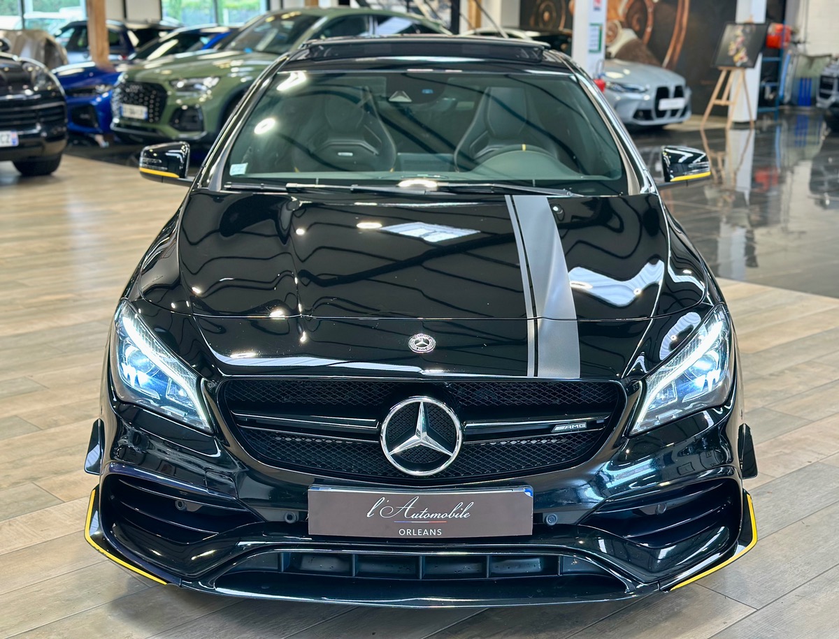 Mercedes-Benz CLA (2) 45 AMG 381 Yellow Night Edition 4Matic 7G-DCT Full