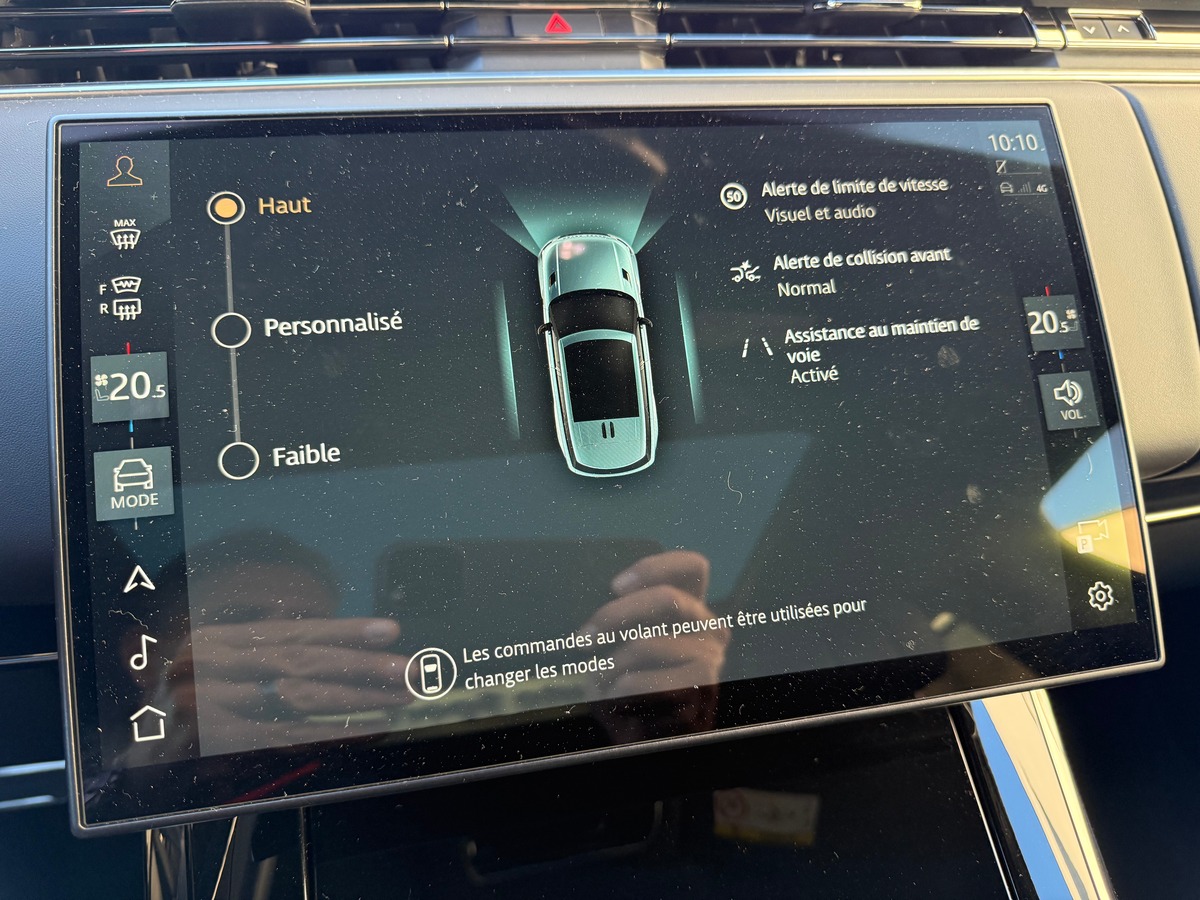 Land-Rover Range Rover Sport P550E HYBRIDE AUTOBIOGRAPHY / FRANCAIS / 72578 KMS