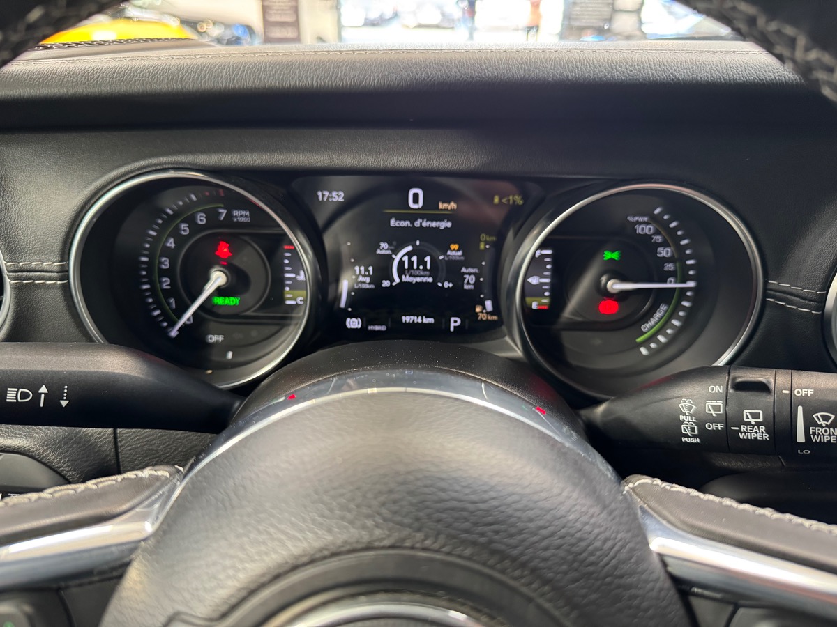 Jeep Wrangler 4XE 380CV UNLIMITED 4X4 OVERLAND JANTES RIDGE RUGGED 17°/CAM/ALPINE C
