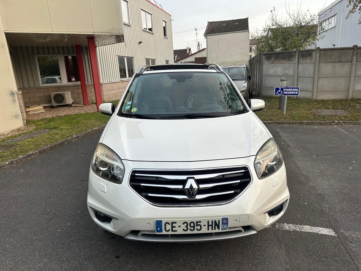 RENAULT Koleos 2.0 DCI 150 CV 1er main foule options en 4X crit2