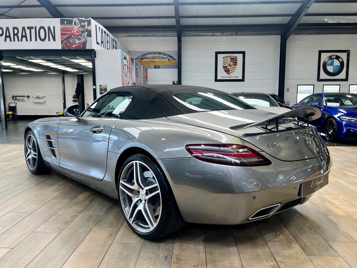 Mercedes-Benz SLS Roadster 6.3 V8 571 cv AMG SPEEDSHIFT DCT7 CAB/Carbone/Bang & Olufsen/
