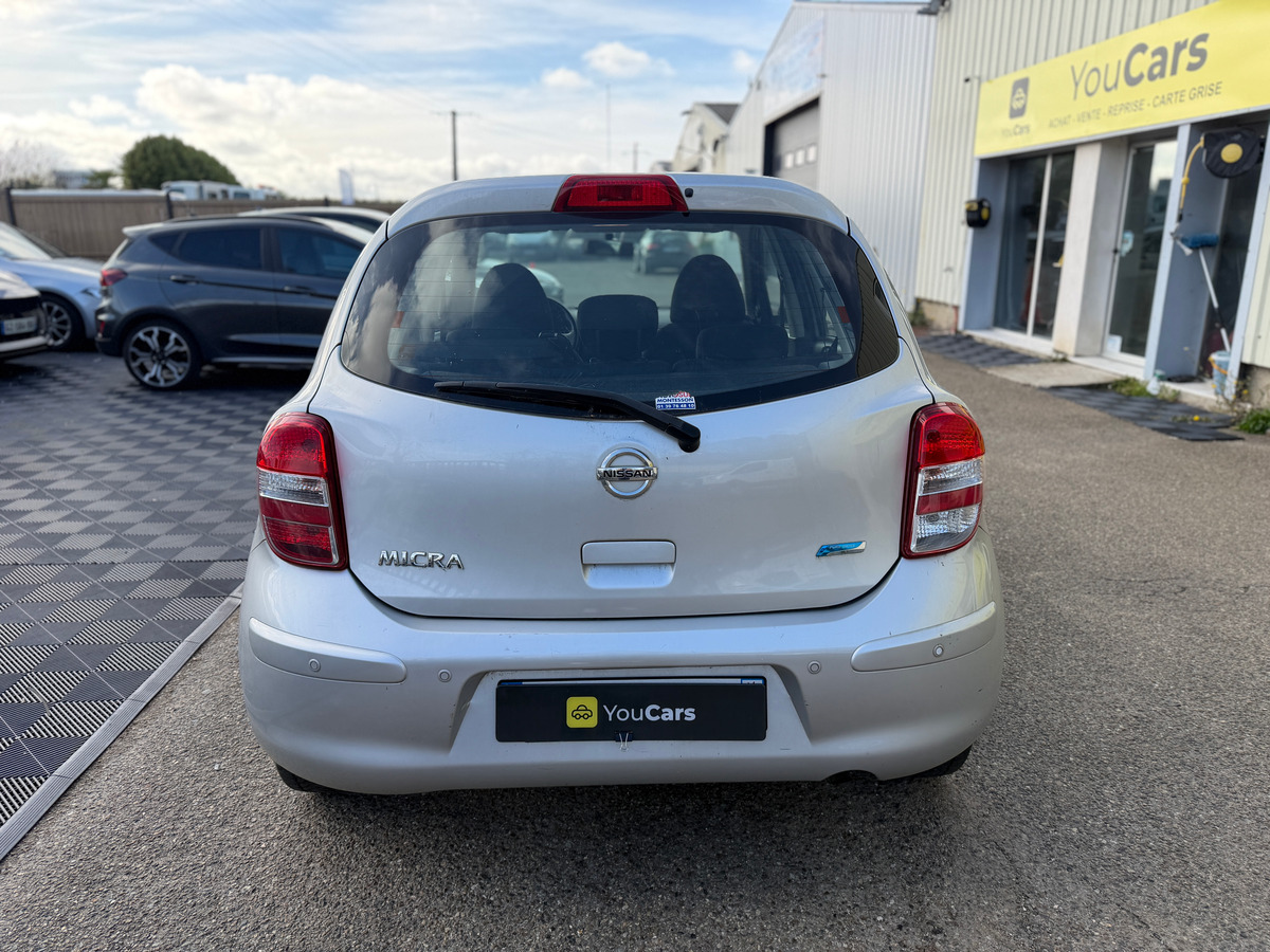 Nissan Micra IV 1.2 i 12V 80 cv - RADAR DE RECUL - CLIMATISATION - ECRAN GPS