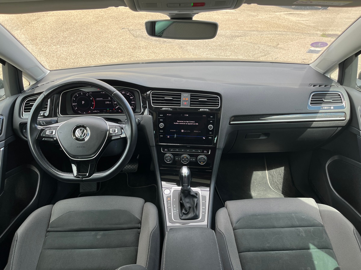 Volkswagen Golf VII 1.5 TSI 150ch DSG7 R-LINE, SUIVI COMPLET VOLKSWAGEN, SIEGES CHAUFFANT