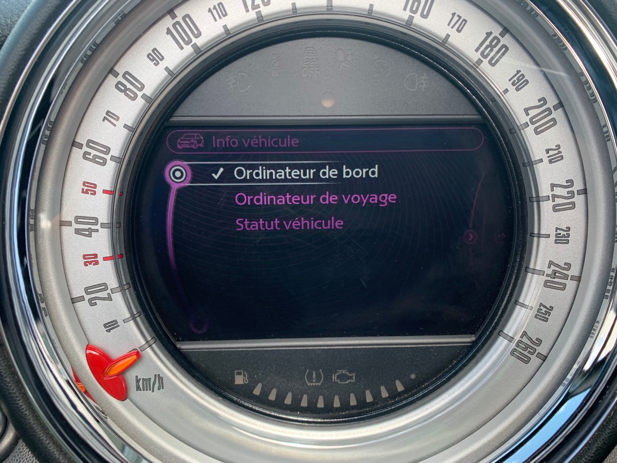 Mini Cabrio 184 ch | S | Mode Sport | Régulateur de vitesse | Bluetooth | GPS | Radar de recul