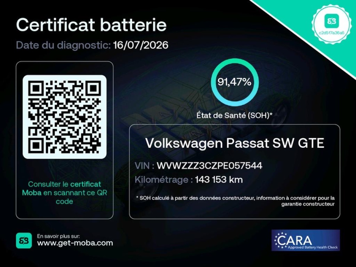 Volkswagen Passat SW GTE 1.4 TSI 218 DSG6 HYBRID RECHARGEABLE