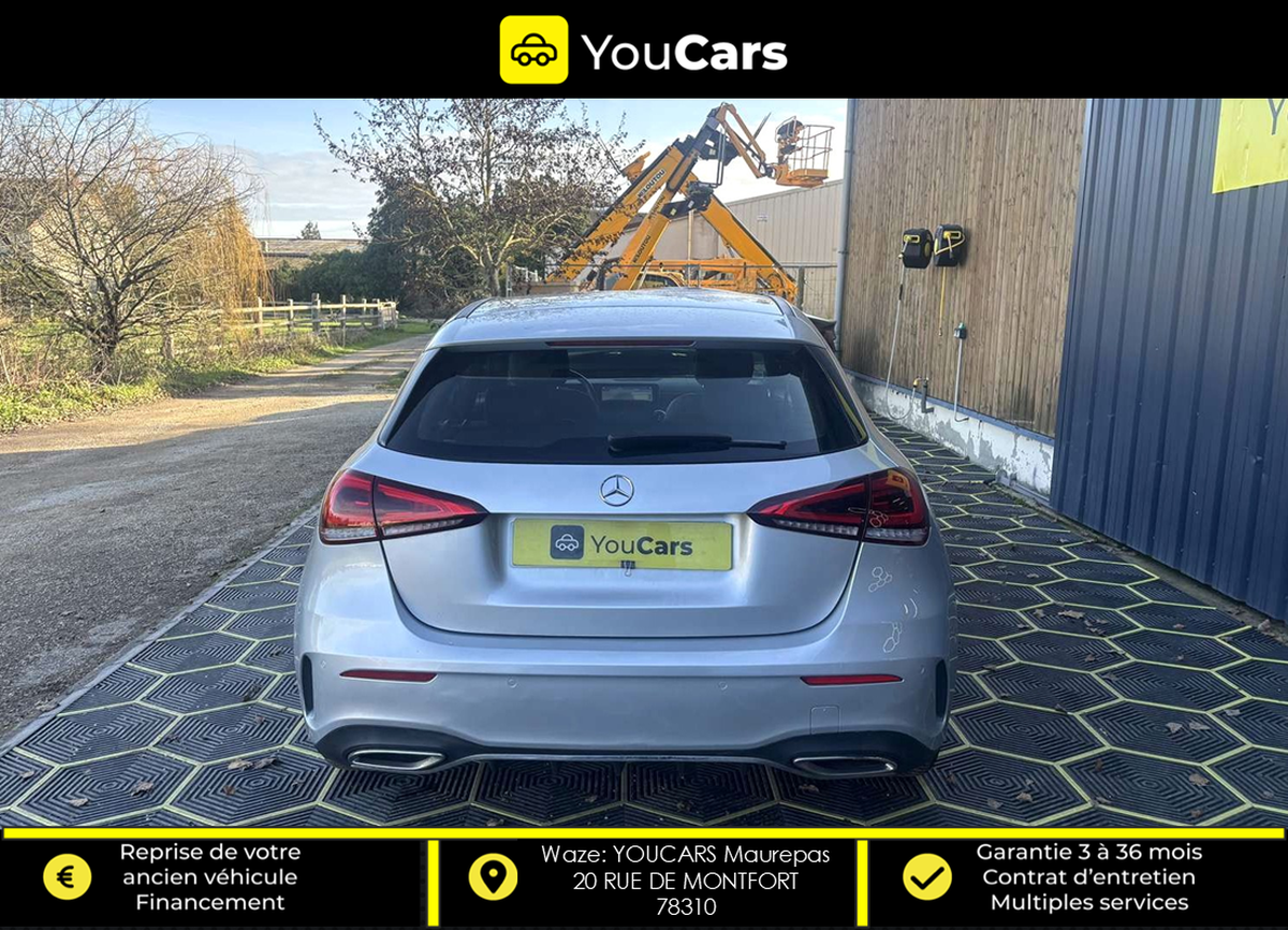 Mercedes-Benz Classe A 180 d 1.5 d 116 cv Boîte auto CAMERA DE RECUL ECLAIRAGE D'AMBIANCE