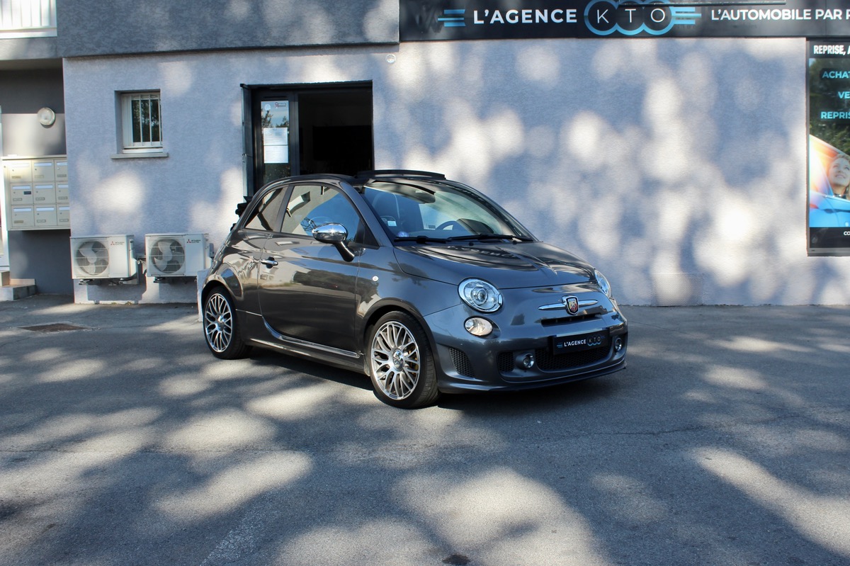 Abarth 500C 1.4 TURBO T-Jet 160 ch 595 TURISMO BVA // DISTRI FAITE + LIGNE MONZA + PPF COMPLET