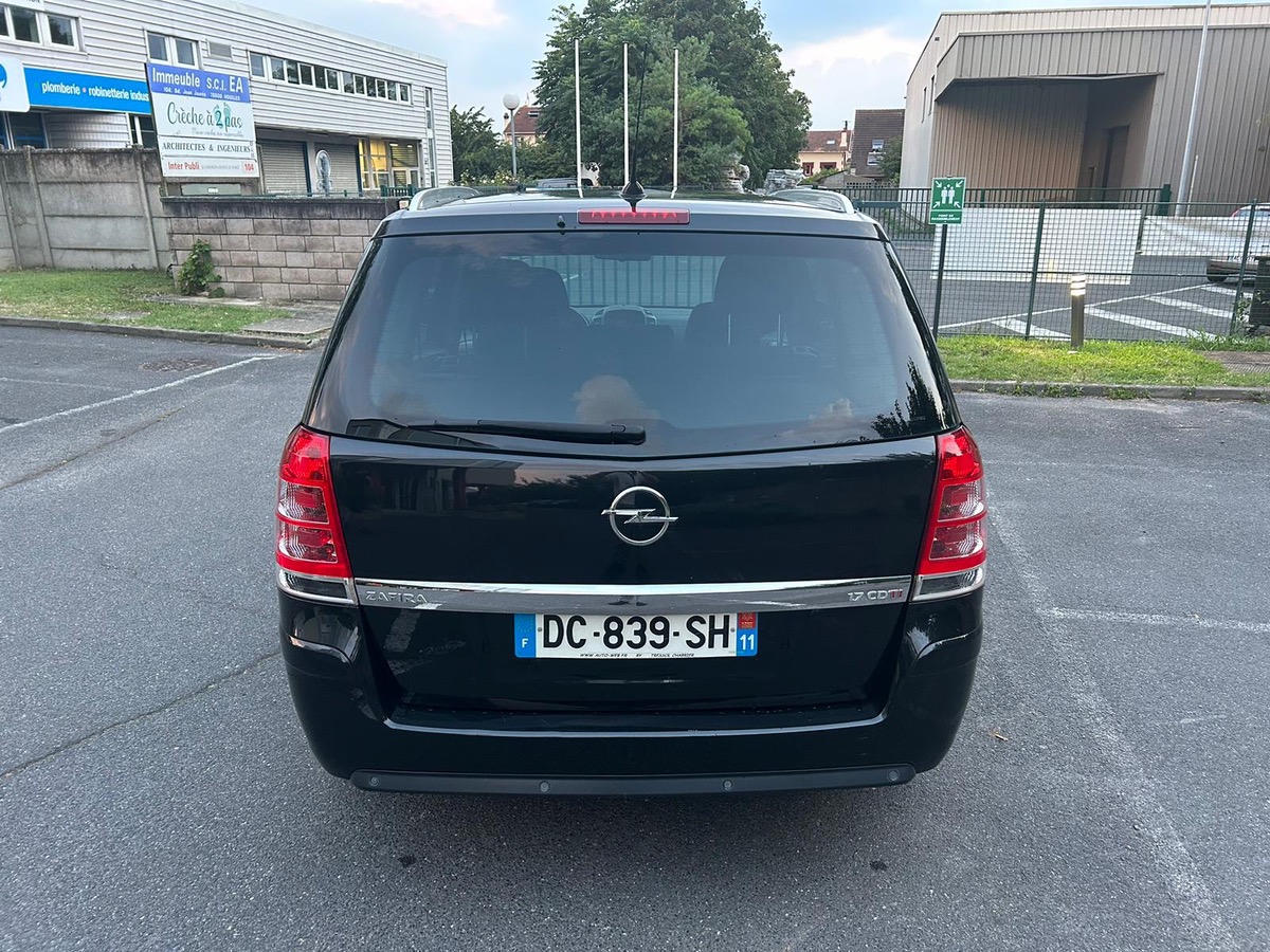 Opel Zafira 1.7 CDTI 125 CV 1er main 7 places 4XCBL