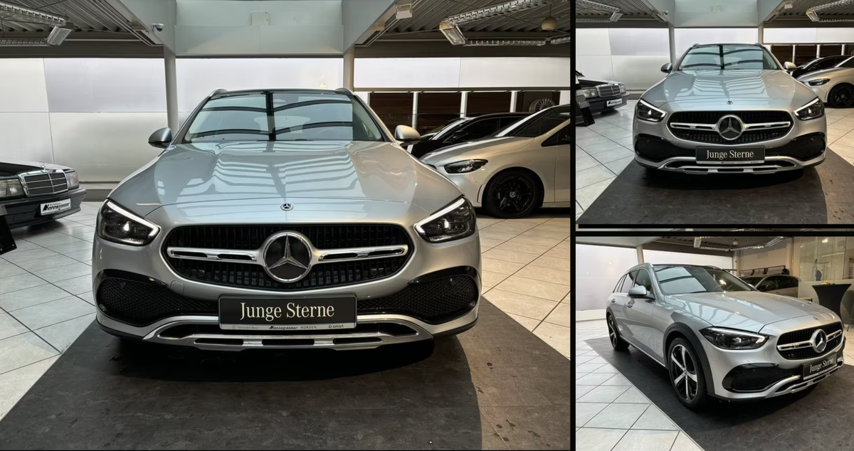 Mercedes-Benz Classe C All-Terrain 200 204ch 4Matic Toit ouvrant Attelage Burmester
