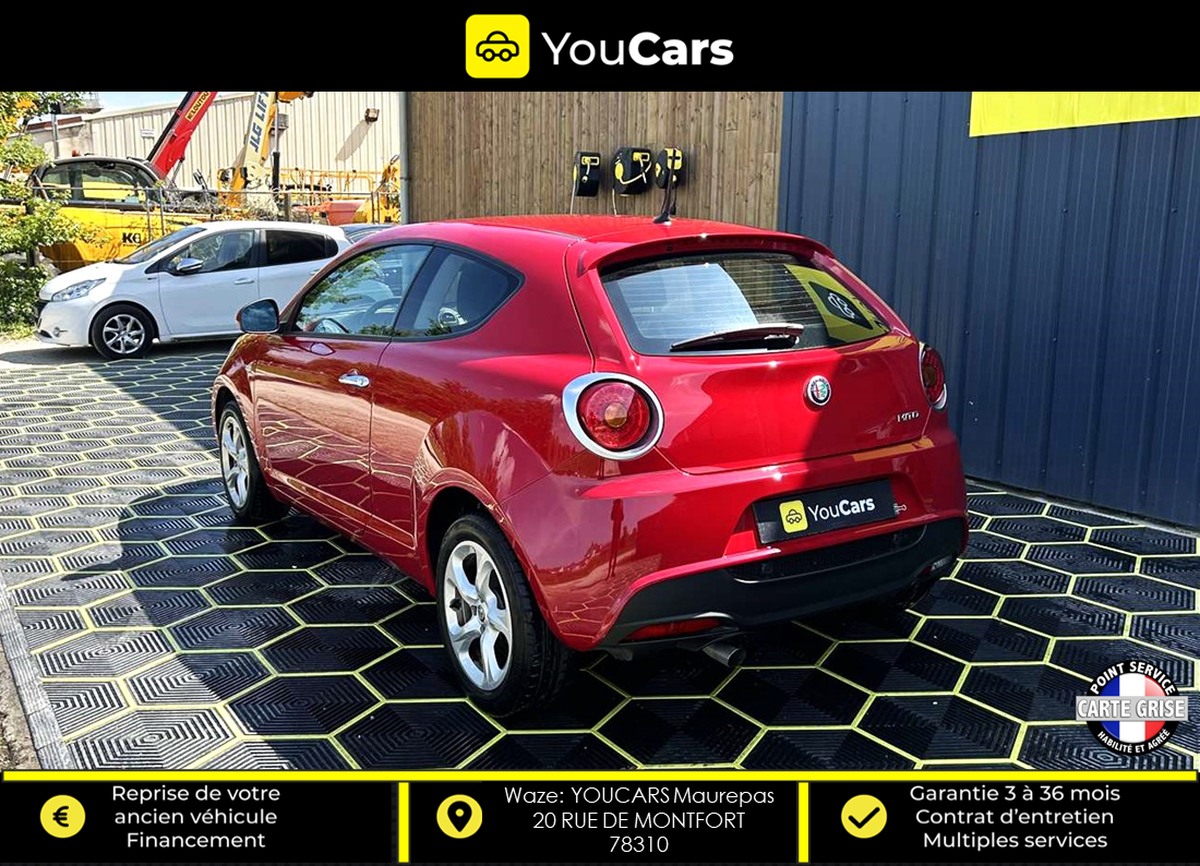 Alfa Romeo Mito Phase 3 1.4 MPI S&S 78 CV / 1ER MAIN /  ENTRETIEN A JOUR / CLIM /  BLUETOOTH