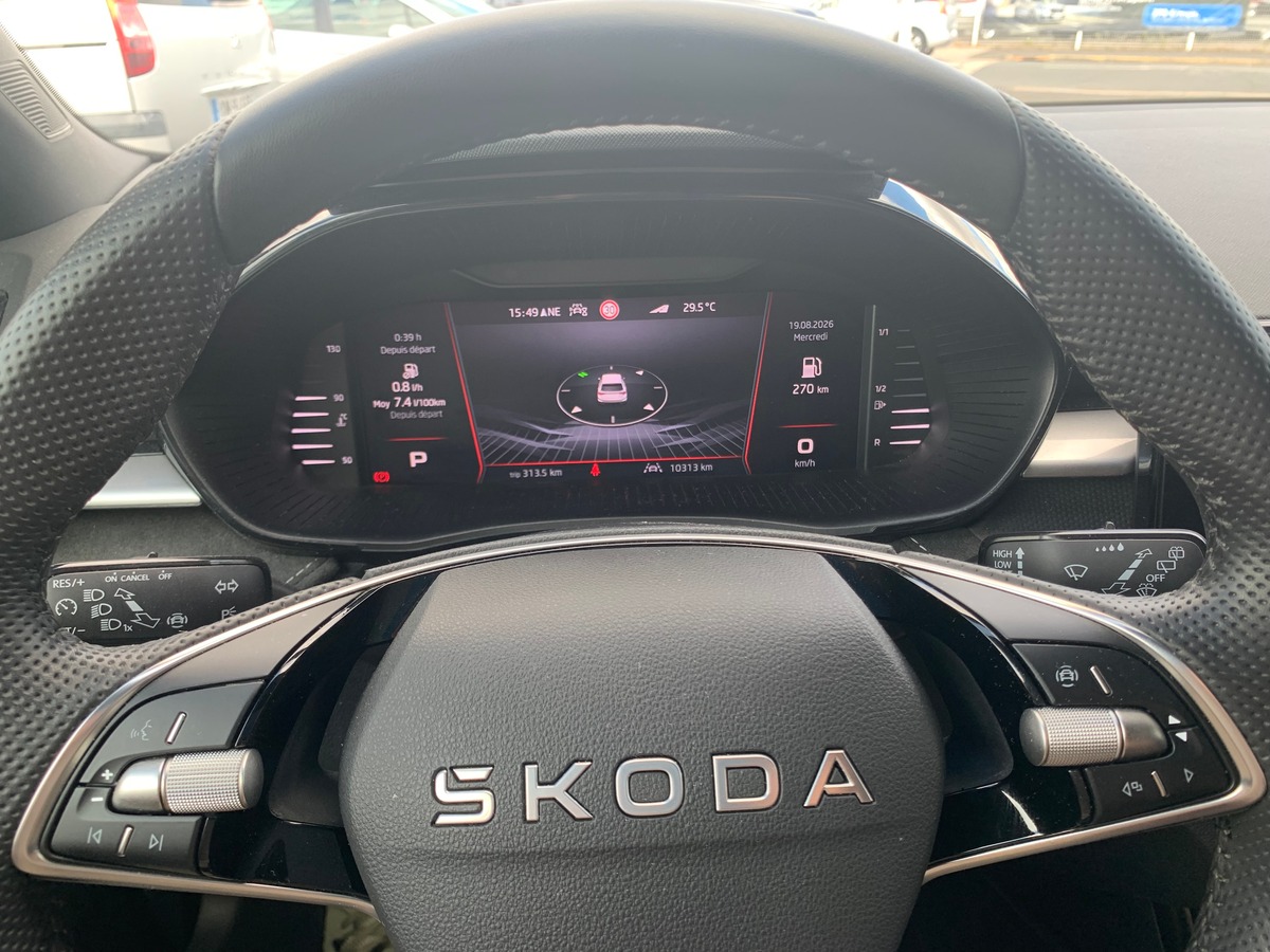 Skoda Fabia 116 chevaux | Monte carlo | Caméra de recul | GPS | Régulateur de vitesse | Roue secours