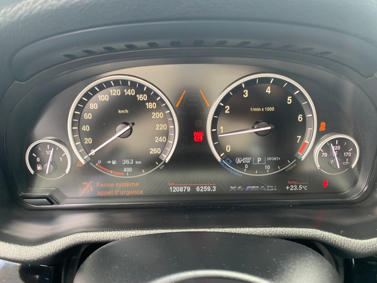 Bmw X4 360 ch | M40i M Sport | Toit ouvrant | Caméra recul | Régulateur vitesse | Siéges chauffants