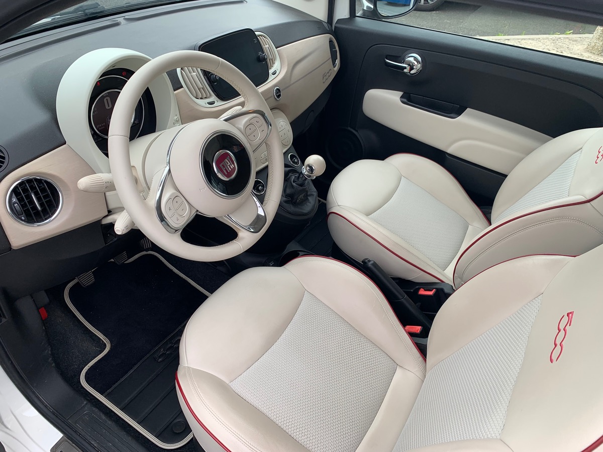 Fiat 500C 69 | DOLCEVITA | Apple Car play | Radar stationnement arriére | Feux de jour à LED