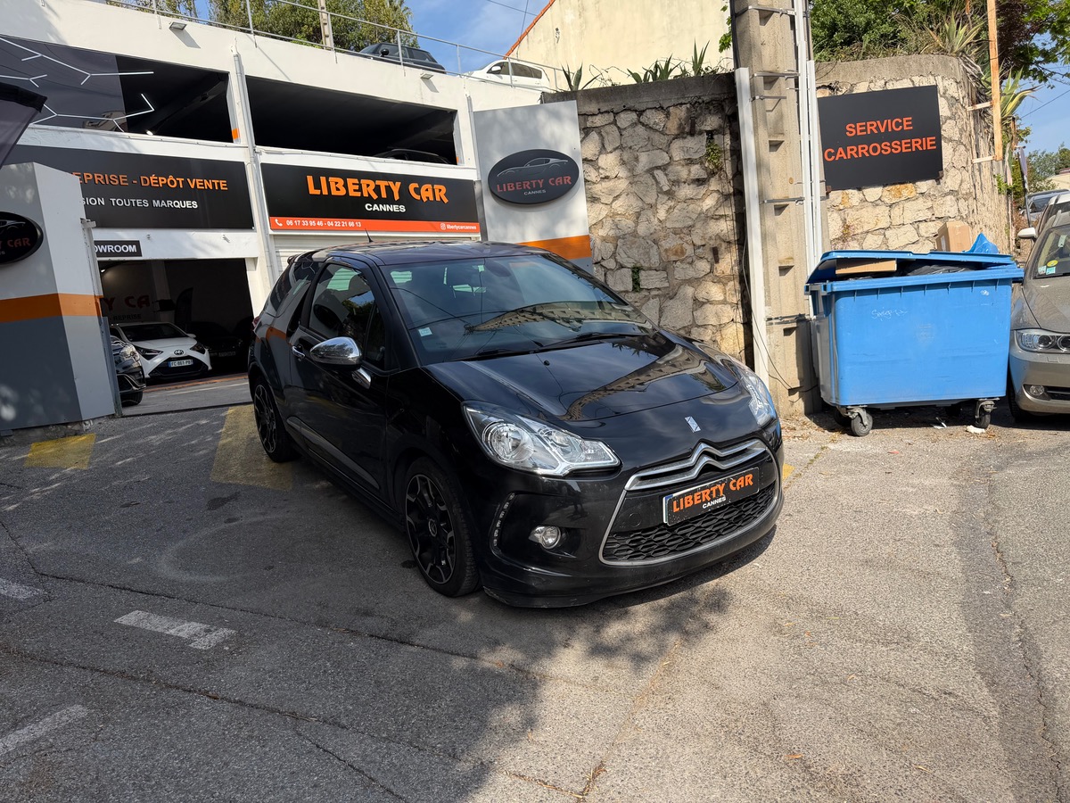 Citroën DS3 1.6 THP 156 CV / Sport Chic / GPS / Clim Auto / radar / Pack Cuir/ Jantes Sport