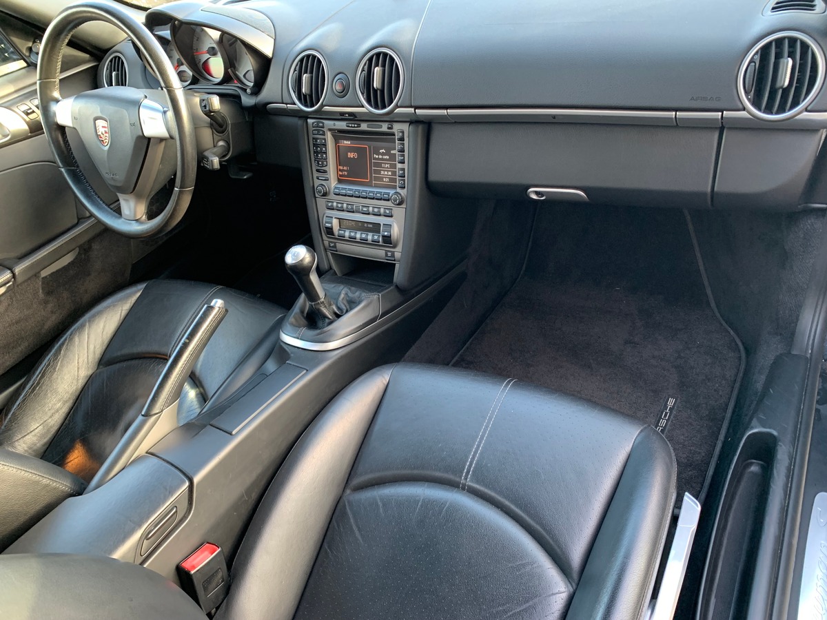 Porsche 987 295 ch | Clim auto | Siège chauffant | Sellerie cuir | Essuie glace arriére | Jantes 19