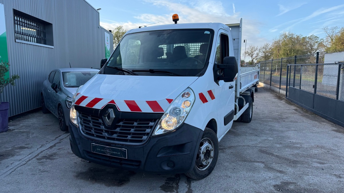 RENAULT Master 2.3 dci 130 Chx BENNE ROUE JUMELEE REGULATEUR CLIM CARPLAY 94 200 Kms