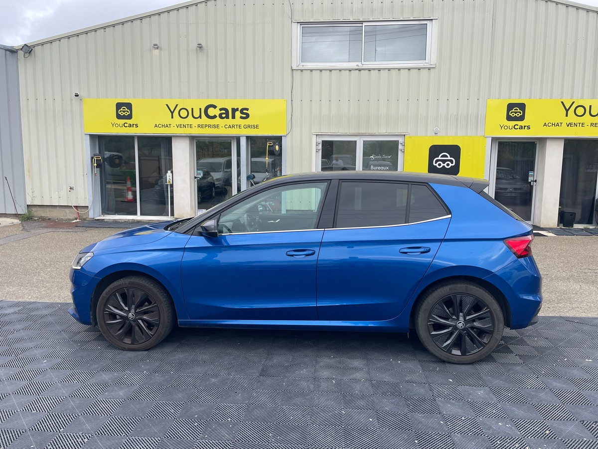 Skoda Fabia 1.0 TSi 110 cv Boîte auto RIEN A PREVOIR - TOIT PANORAMIQUE - CARPLAY - CAMERA DE RECUL