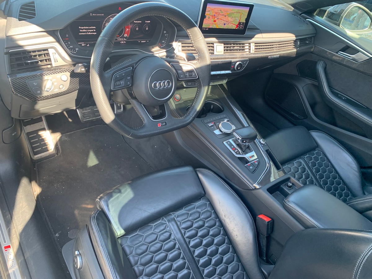 Audi RS5 450 ch | Quattro | Toit ouvrant | Caméra de recul | Affichage tête haute | Apple car Play
