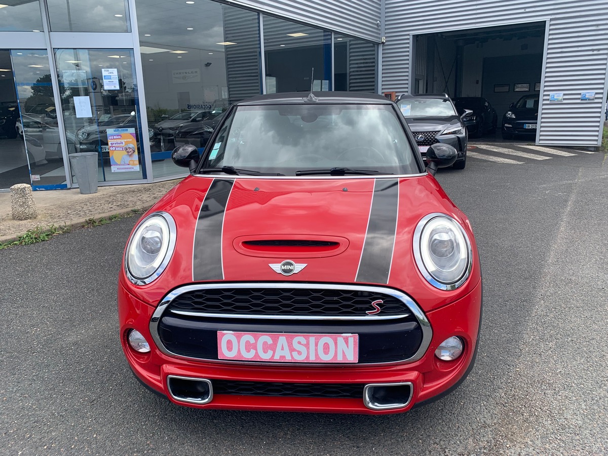 Mini Cabrio 192 chevaux | S | Mode Sport | Siéges chauffants | Régulateur de vitesse | Radar arrière