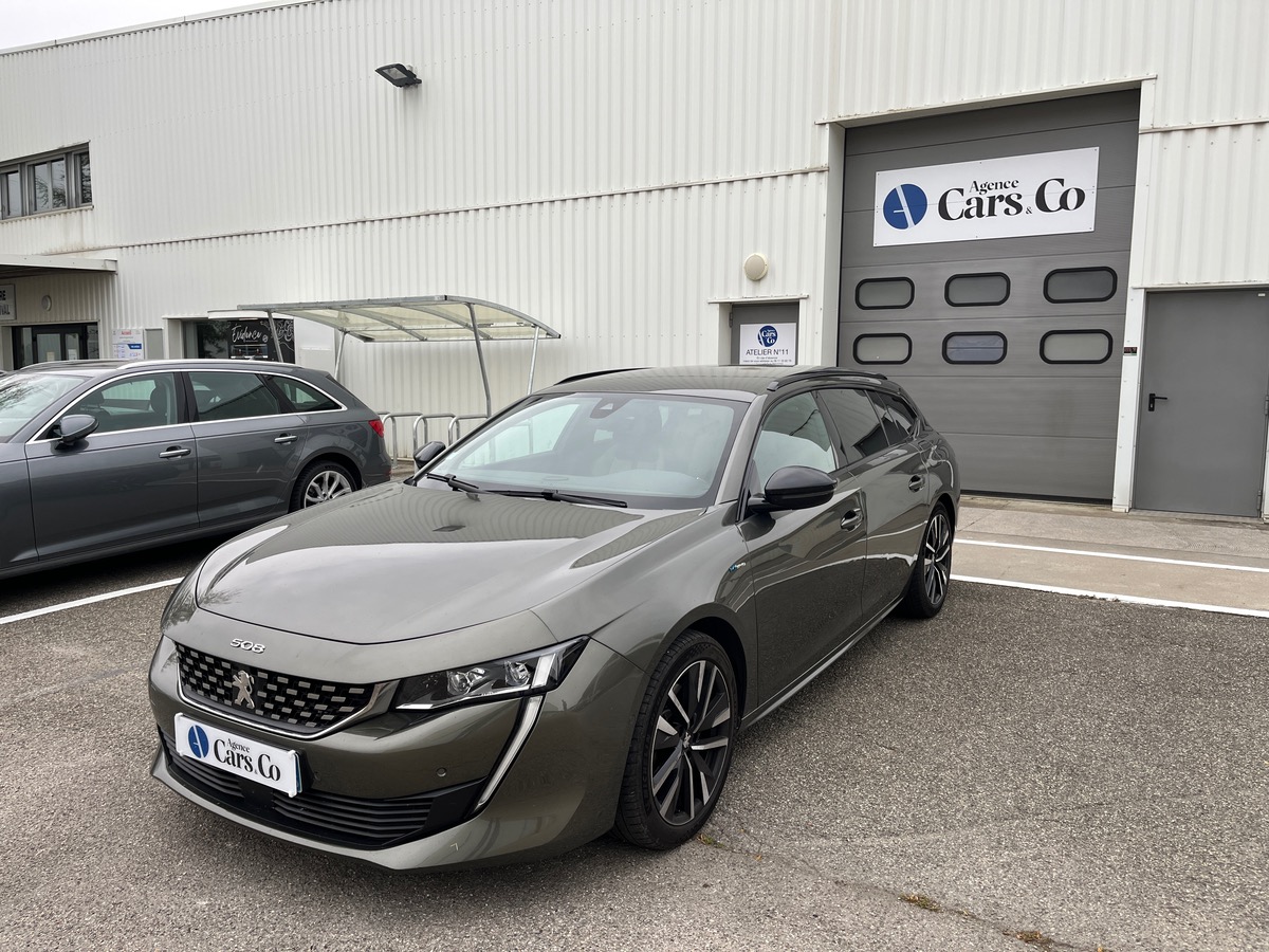 Peugeot 508 SW HYBRID 225ch GT e-EAT8, Suivi complet Peugeot, Sièges Alcantara, Audio FOCAL
