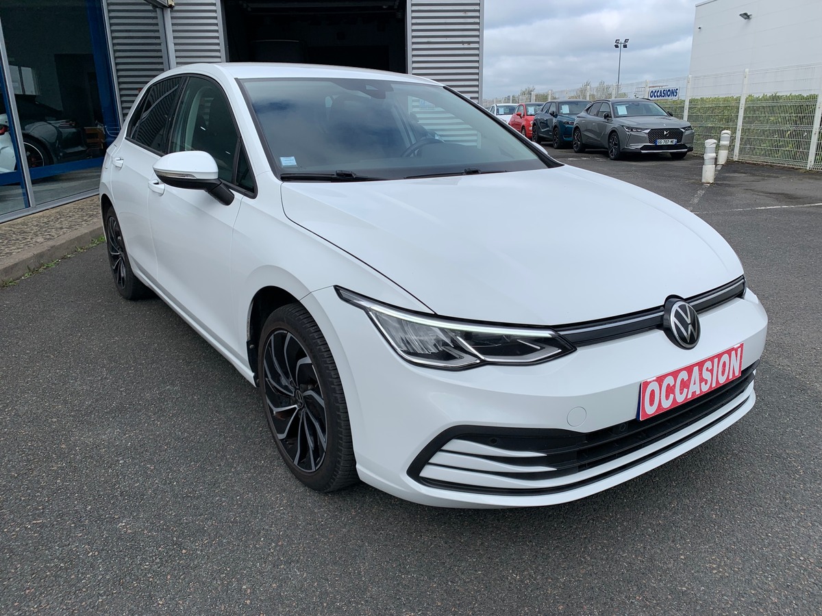 Volkswagen GOLF 8 130 ch | Stage 1 Ethanol | Apple car Play | Radar avant arriére | Siéges chauffant