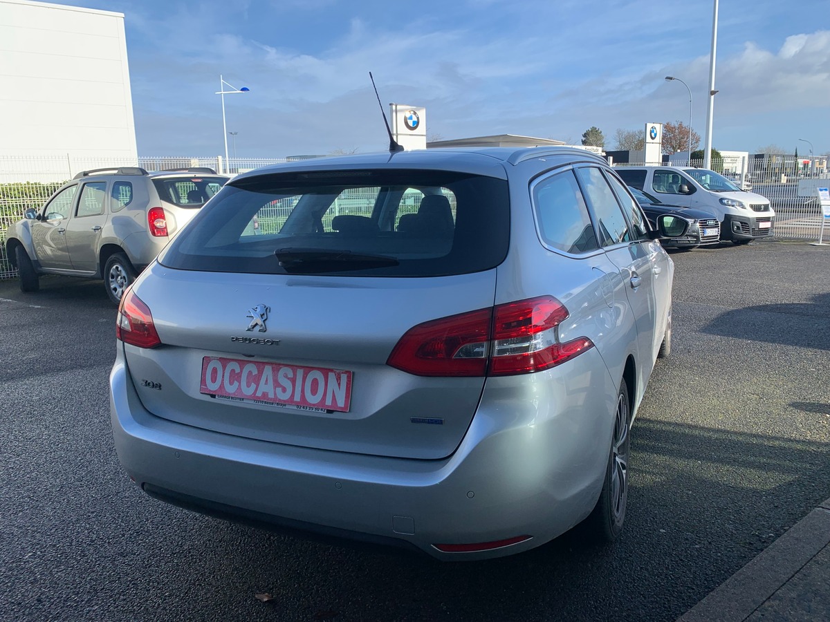Peugeot 308 SW 100 ch | Allure | Caméra recul | GPS | Régulateur de vitesse adapatatif | Bluetooth