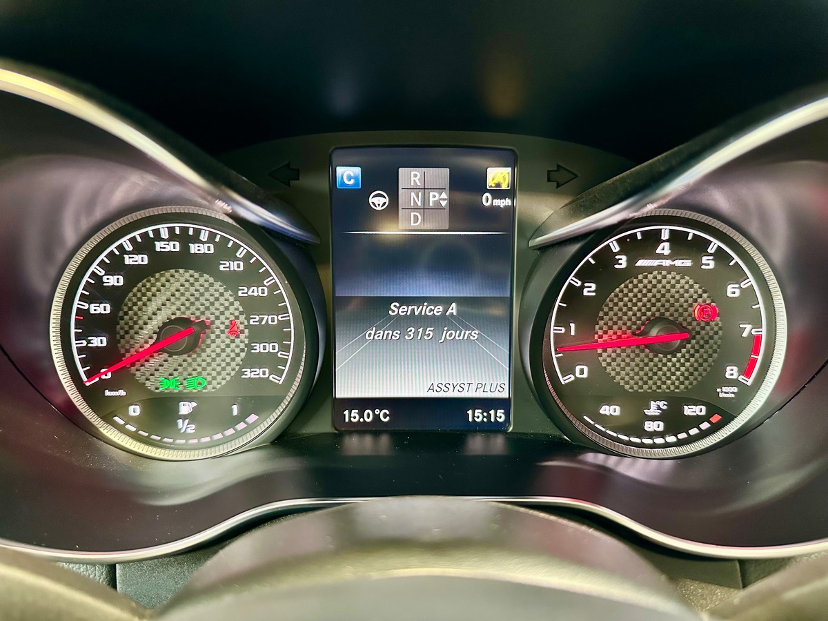Mercedes Benz Classe C IV 63 AMG 4.0 476 BVA7 Options+++ d