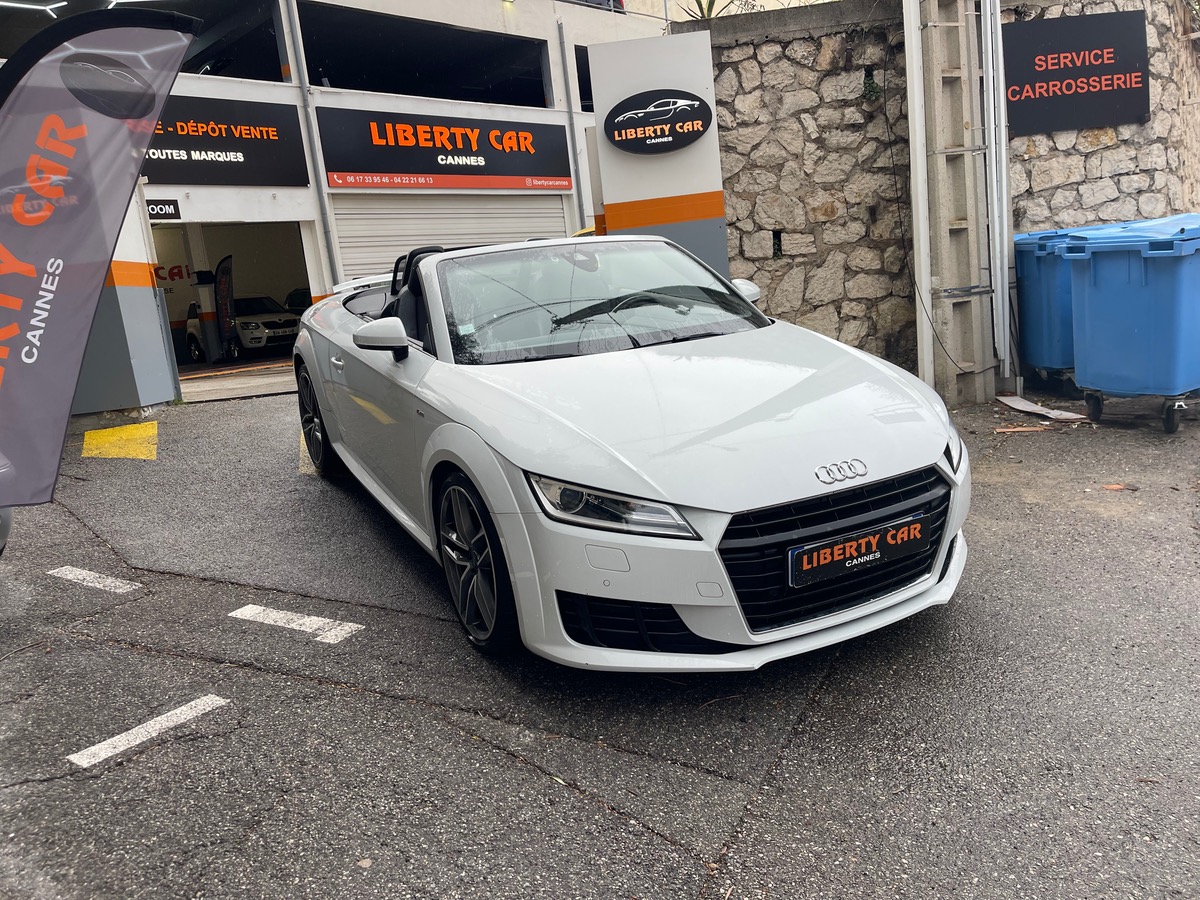 Audi TT Roadster 2.0 TFSI 230 CV / 1er Main / KM Réel / Jantes RS / S Line
