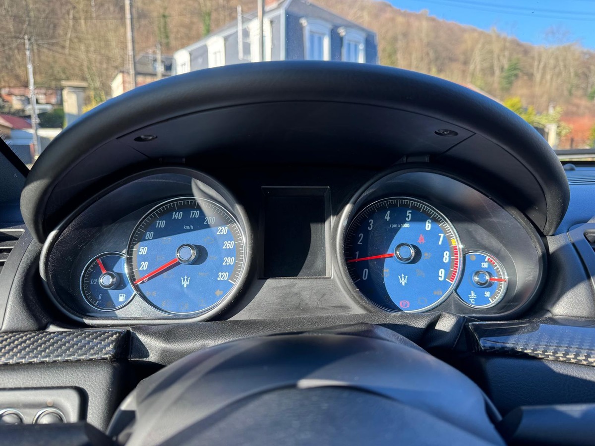 Maserati Granturismo S 4.7 V8 460cv Pack carbone - Jantes Stradale - Garantie