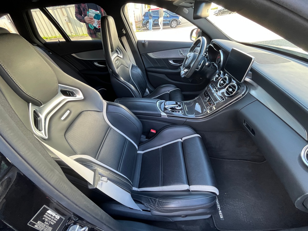 Mercedes-Benz Classe C 63 S 510ch V8 BI-TURBO, SUIVI COMPLET MERCEDES, ORIGINE FRANCE, PACK CARBONE