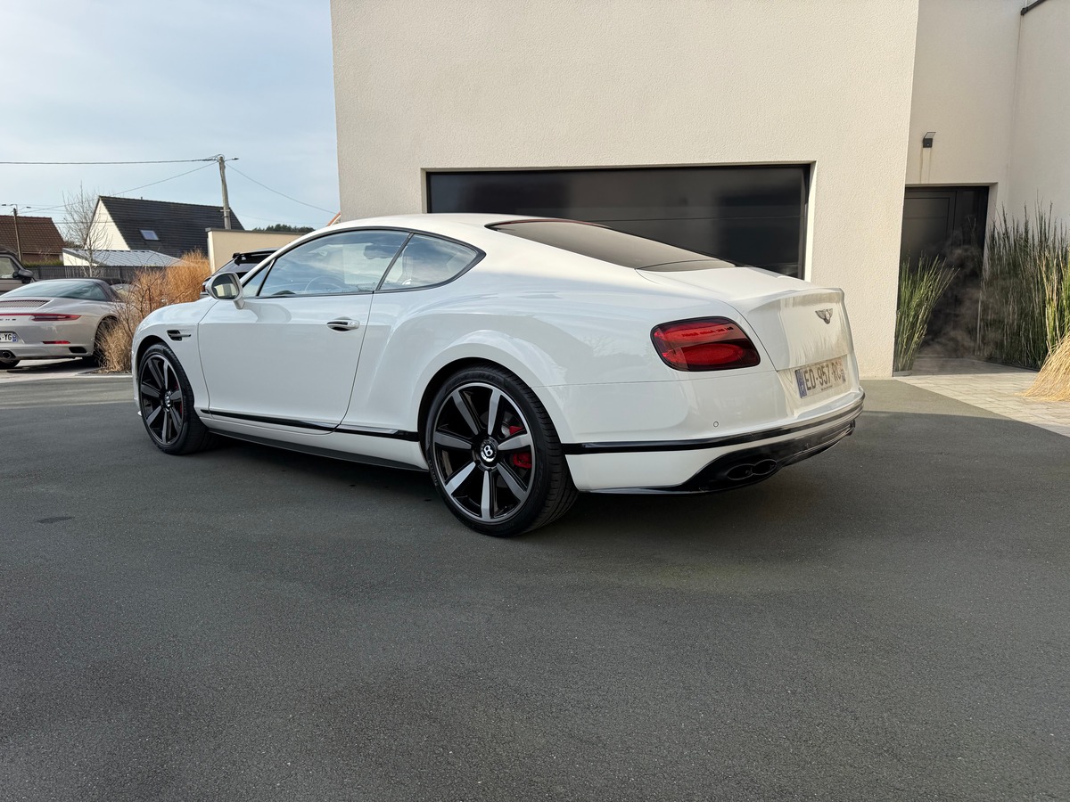 Bentley Continental GT 4.0 V8 S 528 CH / CARNET / 48101 KMS