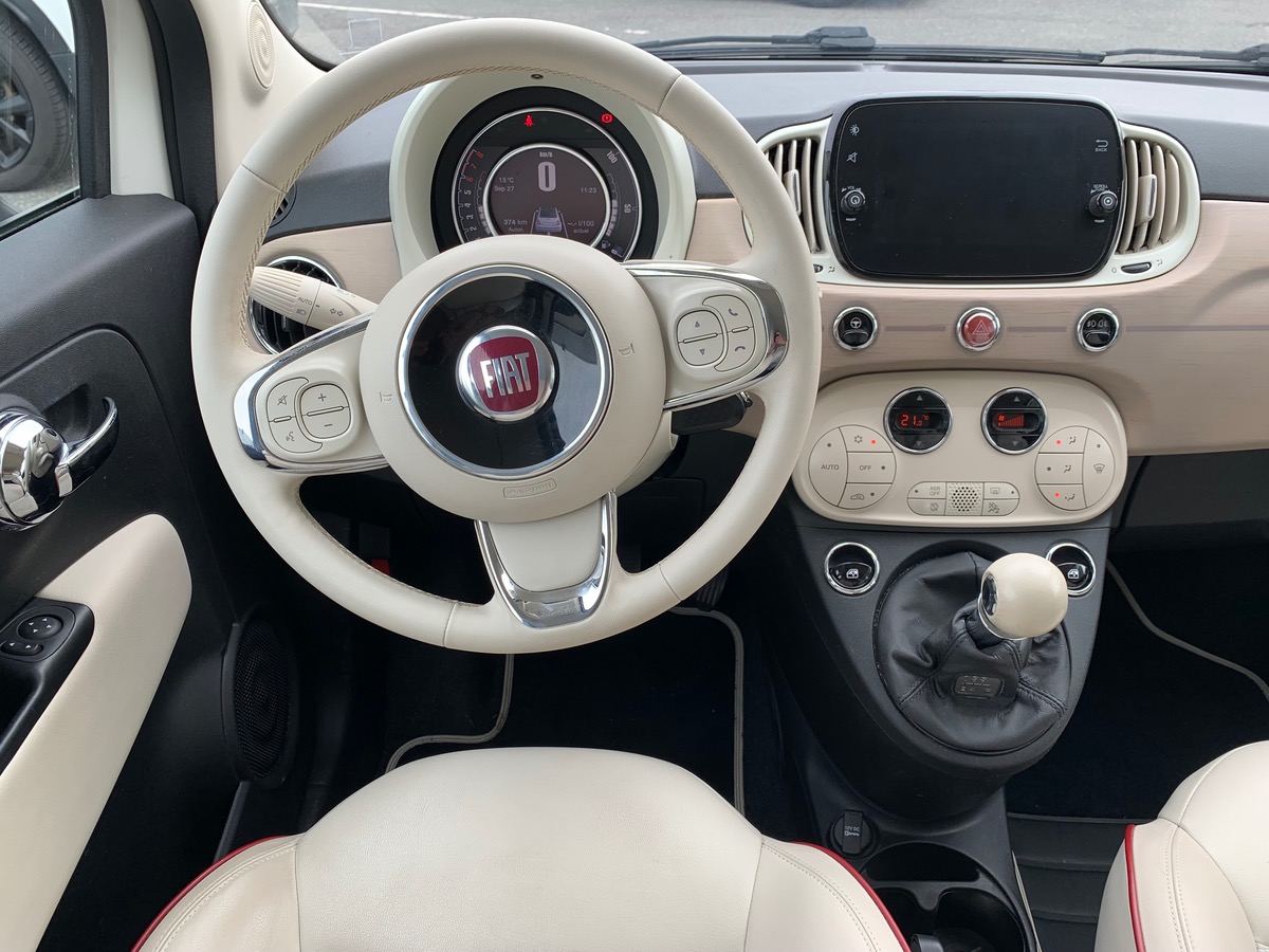 Fiat 500C 69 | DOLCEVITA | Apple Car play | Radar stationnement arriére | Feux de jour à LED