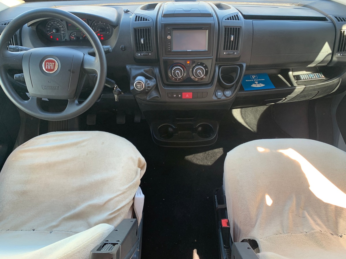 BENIMAR FIAT DUCATO 2L3 JTD BENIVAN 112 130 ch | BENIVAN 112 | Caméra de recul | Attelage | Régulateur vitesse