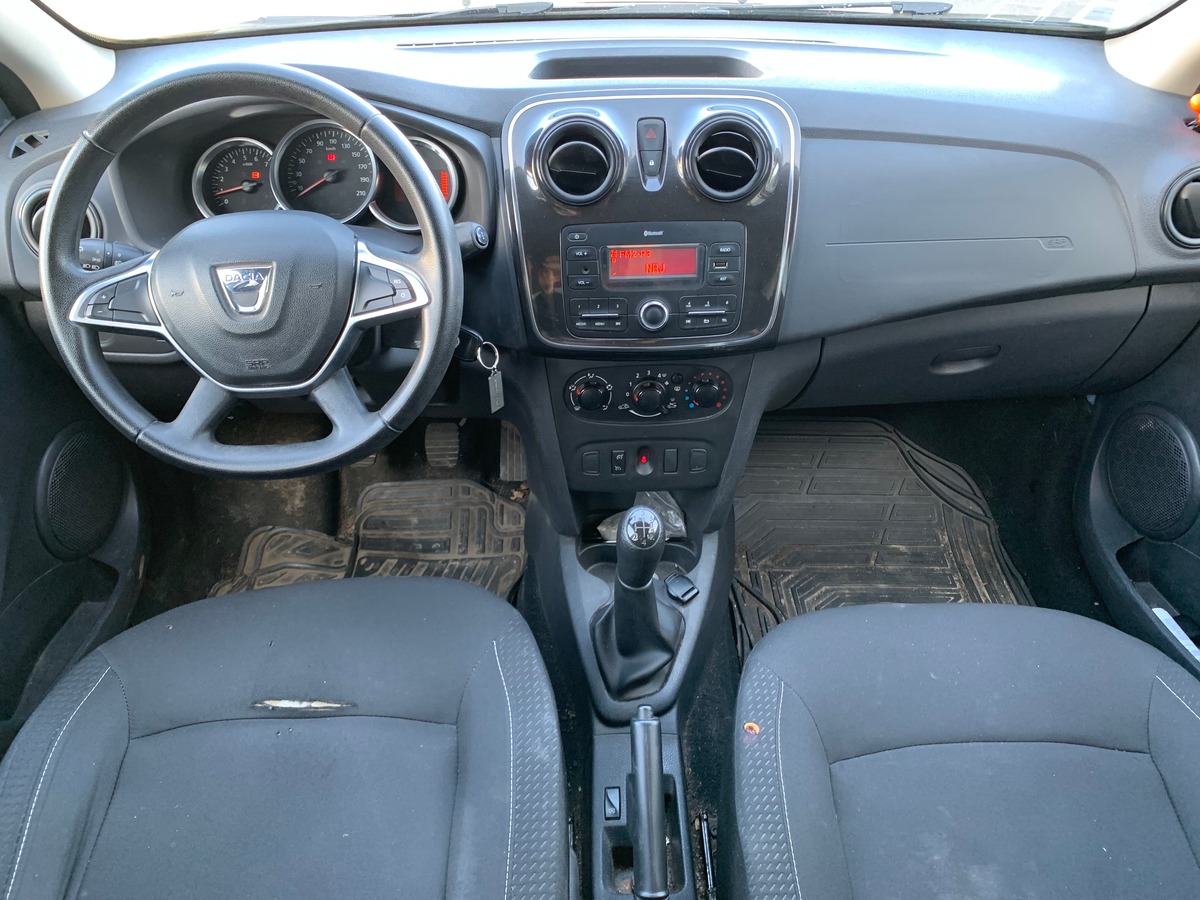 Dacia Sandero 75 ch | Régulateur limiteur de vitesse | Roue de secours galette + cric |  Bluetooth