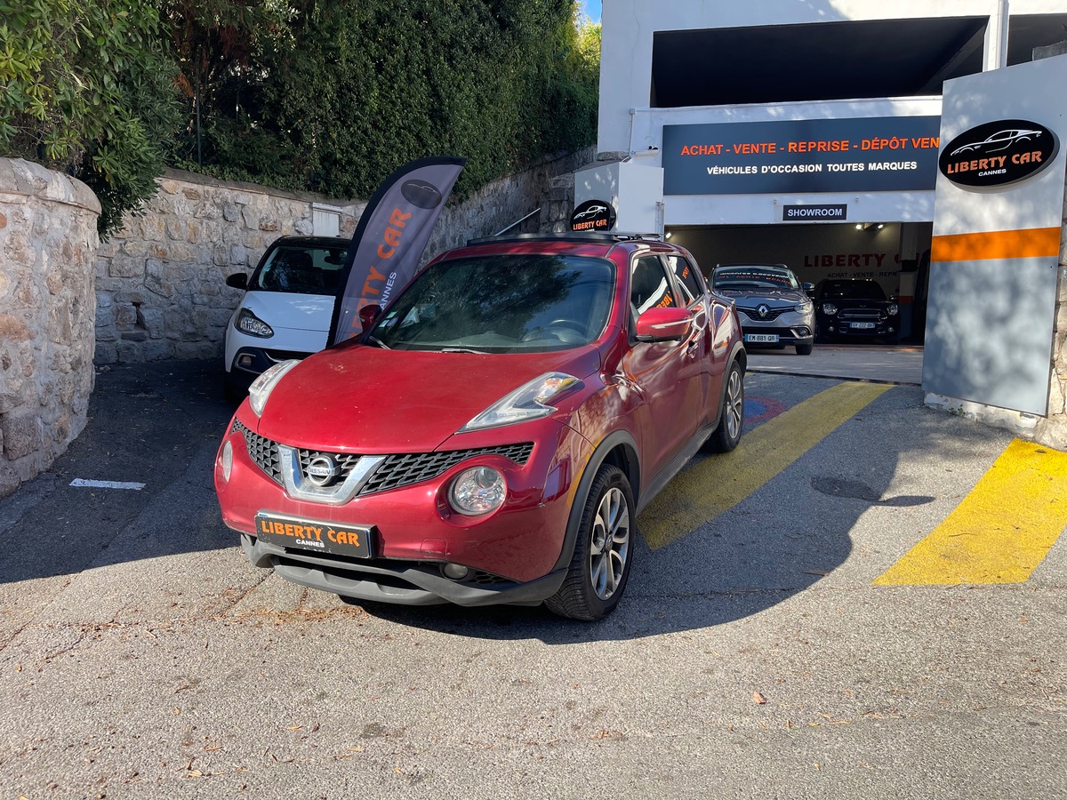 Nissan Juke 1.6 i 117 CV / Phase 3 / Toit ouvrant / Caméra 360° / Finition Tekna