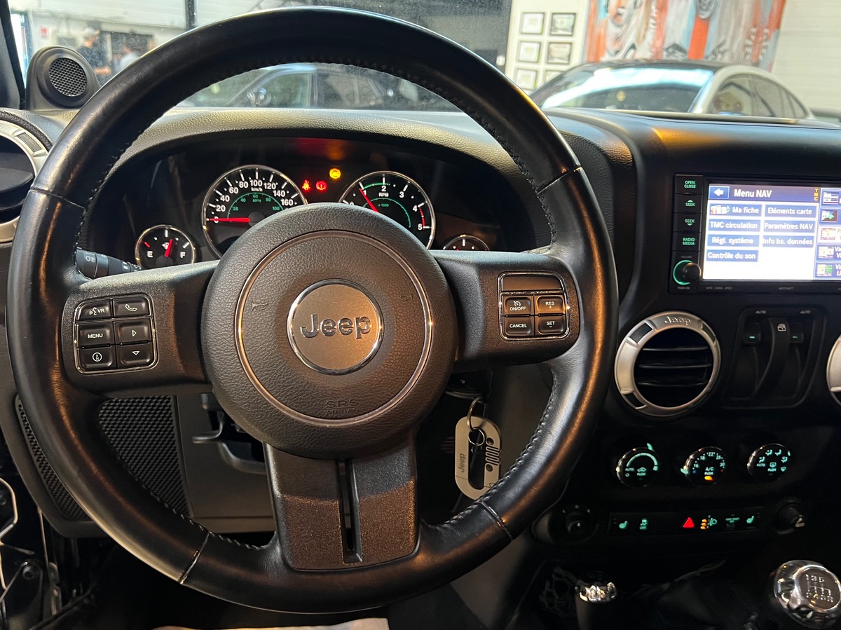Jeep Wrangler JK 2.8 CRD 200 ch 4WD S&S SAHARA /Rugged Ridge/