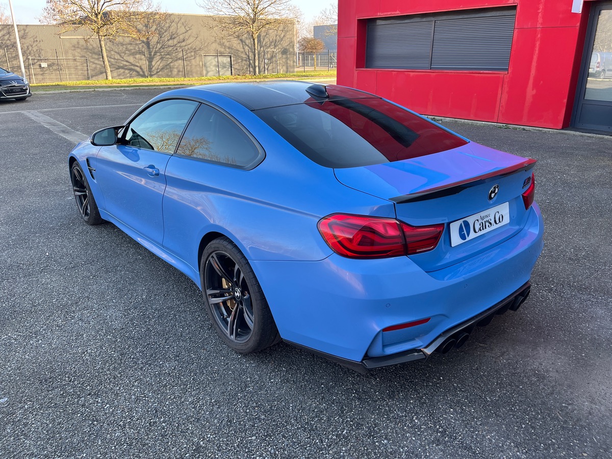 Bmw M4 Coupé 450 3.0L DKG COMPETITION, Pack CARBONE, FREINS CERAMIQUES, IMMAT FR ET MALUS PAYE