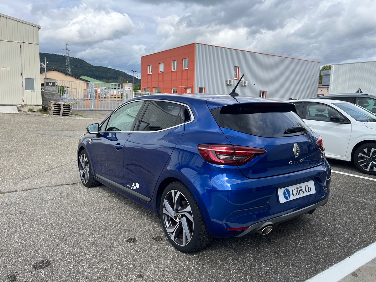 RENAULT Clio V 1.3 TCE 130 FAP RS LINE EDC, Sièges cuir chauffants, Caméra 360°, EasyLink 9,3"