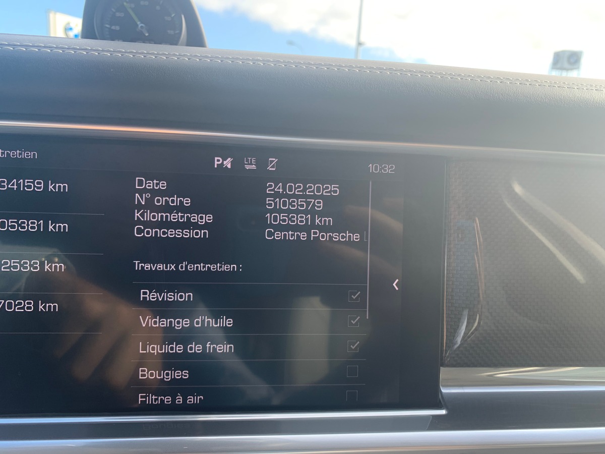 Porsche Panamera 462 | V6 | 4 E-HYBRID | Caméra | Apple car play | GPS | GARANTIE PORSCHE APPROVED