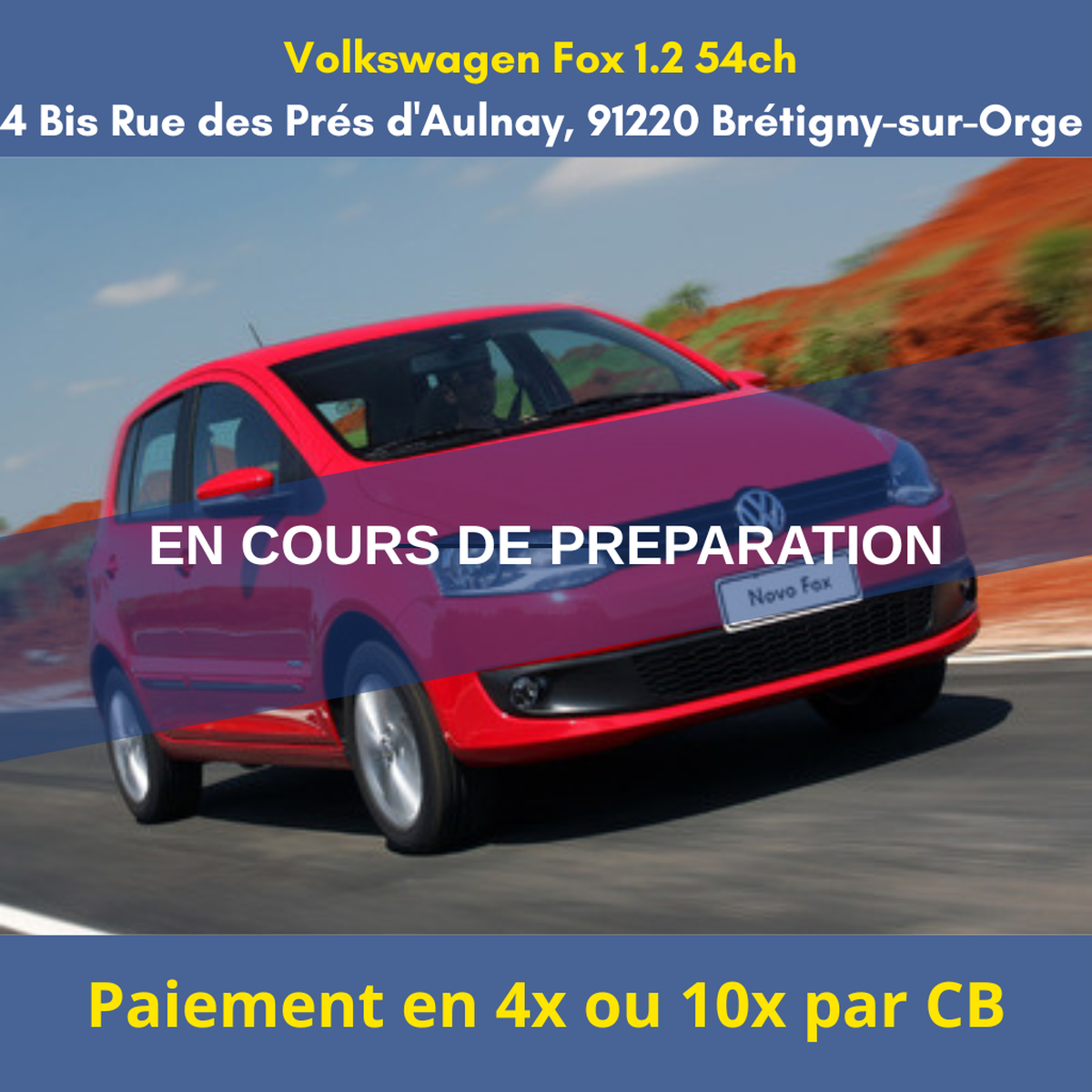 Photo du véhicule