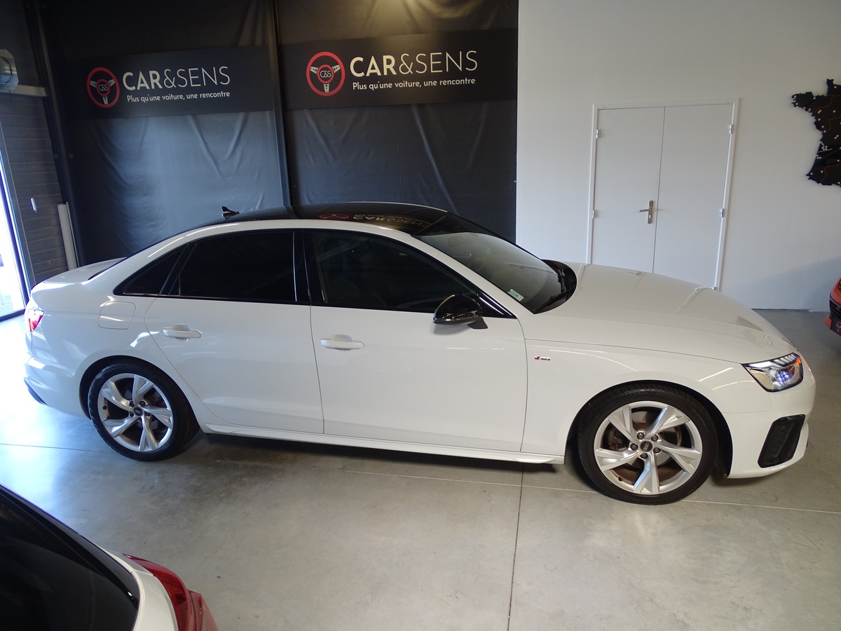 Audi A4 V (3) 35 TDI 163 Ch S-LINE S-TRONIC PACK  BRILLANCE  NOIR AUDI EXCLUSIVE